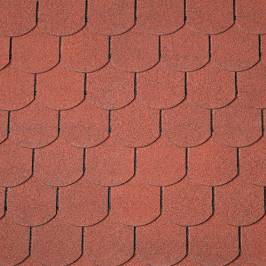 Битумная черепица Superglass-Biber 10 Tile Red