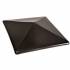 Керамическая шляпа 17 Onyx Black 445х445х90