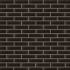 Клінкерна фасадна плитка 17 Onyx Black 250x65x10