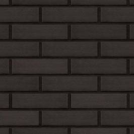 Клинкерная фасадная плитка King Klinker 18 Volcanic Black 240x71x10