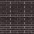 Клинкерная фасадная плитка King Klinker 18 Volcanic Black 250x65x10
