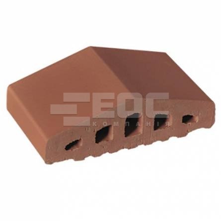Профильный кирпич для ограждений 01 Ruby-Red 180/120х100х58