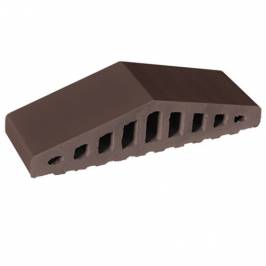 Профильный кирпич для ограждений 03 Natural Brown 310/250х100х78 
