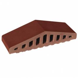 Профильный кирпич для ограждений 06 Note of Cinnamon 310/250х100х78 