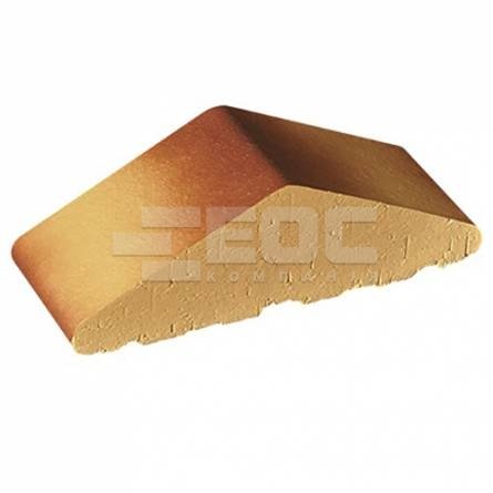 Профільна цегла для огорожі повнотіла 11 Desert Rose Tone 180/120х65х58