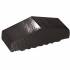 Профільна цегла для огорожі повнотіла 17 Onyx Black 180/120х65х58