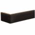 Угловая клинкерная плитка King Klinker 17 Onyx Black 250/120х65х10