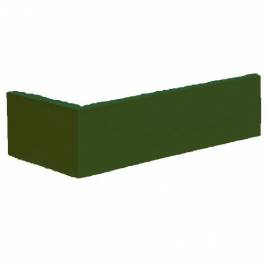 Угловая клинкерная плитка King Klinker 24 Green valley 250/120х65х10