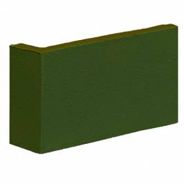 Угловая клинкерная плитка King Klinker 24 Green valley 120/35х65х10