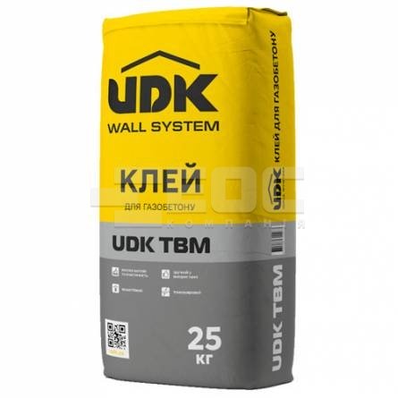 Клей для газоблоку UDK TBM купити у Києві - ЕОС. Фото, ціна, продаж
