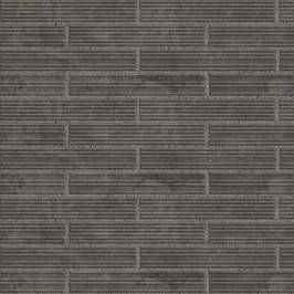 Клинкерная фасадная плитка Paradyz Carrizo Basalt MIX структурная матовая 66х400х11