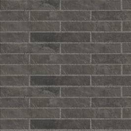 Клинкерная фасадная плитка Paradyz Carrizo Basalt структурная матовая 66х400х11
