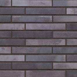 Клинкерная фасадная плитка King Klinker LF18 Obsidian shadow 490x52x14