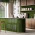 Клинкерная фасадная плитка Cerrad Palette Green 300x74x9