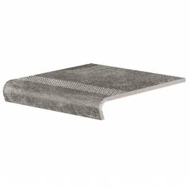 Клинкерная ступень с капиносом Cerrad Piatto Anthracite