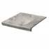 Клинкерная ступень с капиносом простая Paradyz Mattone Pietra Grafit 300х330х38