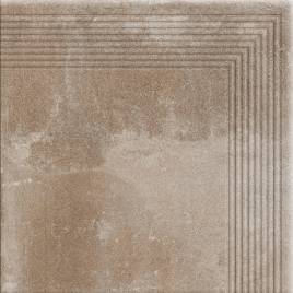Клинкерная угловая ступень Cerrad Piatto Sand 300x300x9