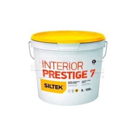 Краска латексная шелковисто-матовая Siltek Interior Prestige 7 База А купить в Киеве - ЕОС. Смеси Си