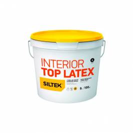 Краска латексная стойкая к мытью Siltek Interior Top Latex База А