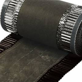 Коньковая вентиляционная лента Vent-Roll 300 RAL 8019