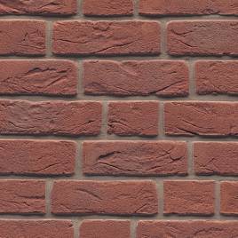 Фасадная плитка ручной формовки 2 Rotbraun Bunt BS 215x22x65