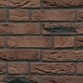 Фасадная плитка ручной формовки 20 Ruhrtal Mangan WF 210x22x50