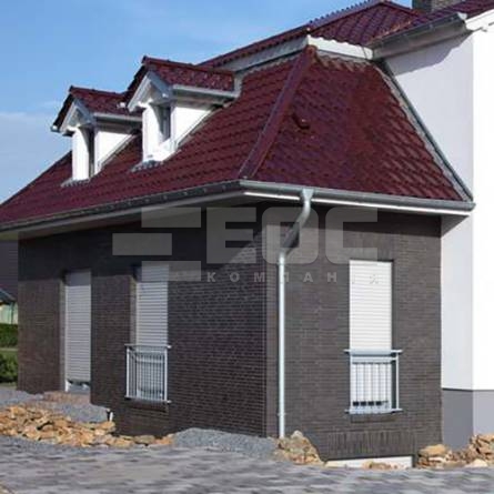 	Клинкерный кирпич 15 Schwarz Bunt Edelglanz 240x115x71
