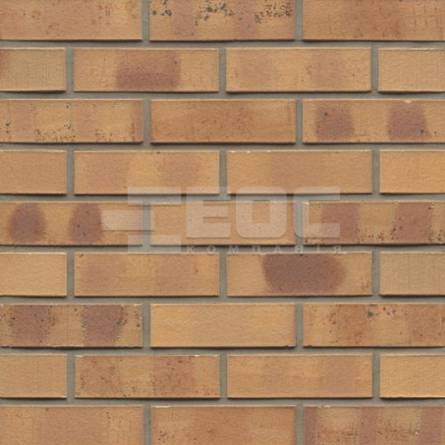 	Клинкерный кирпич 06K Hellbraun Bunt Kohle 290х90х71