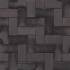Тротуарная клинкерная брусчатка 15 Schwarz Bunt Edelglanz 200x100x52