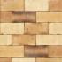Тротуарная клинкерная брусчатка 35KS Creme Nuanciert Kohle Spezial 200x100x52