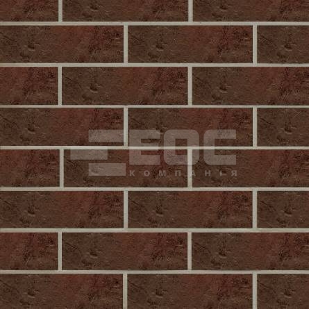 	Клинкерная фасадная плитка Semir Brown структурная 245х65х7