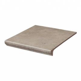Клинкерная ступень с капиносом простая Viano Beige 300х330х38 Paradyz