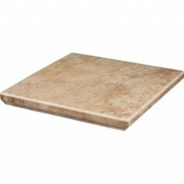 Клінкерна кутова сходинка з капіносом Ilario Beige 330х330х38 Paradyz