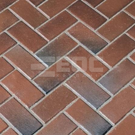 Тротуарна клінкерна бруківка Penter Rotblaubunt 200x100x52