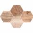 Плитка для пола Stargres Grey Wind Antracite Mosaik Hexagon Rect 283x408x10 купить в Киеве - ЕОС. Фо