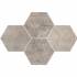 Плитка Stargres Grey Wind Dark Mosaik Hexagon Rect 283x408x10 купить в Киеве - ЕОС. Фото,цена