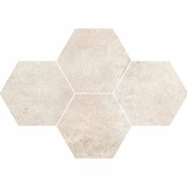 Керамогранітна плитка Stargres Grey Wind Mild Mosaic Hexagon Rect 283x408x10