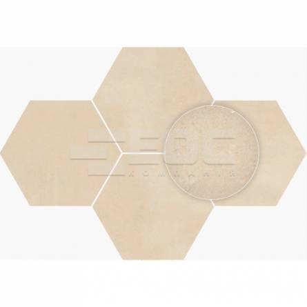 Плитка для пола Stargres Town Beige Mosaik Hexagon Rect 283x408x10 купить в Киеве - ЕОС. Фото, цена