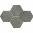 Плитка для пола Stargres Town Grey Mosaik Hexagon Rect 283x408x10 купить в Киеве - ЕОС. Фото, цена