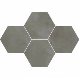 Плитка Stargres Town Grey Mosaik Hexagon Rect 283x408x10