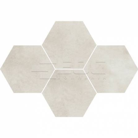Плитка для пола Stargres Town Soft Grey Mosaik Hexagon Rect 283x408x10 купить в Киеве - ЕОС. Фото, ц
