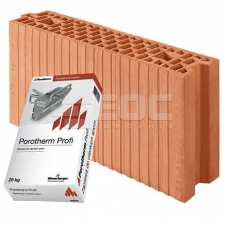 Керамічний блок Porotherm 11,5 Profi