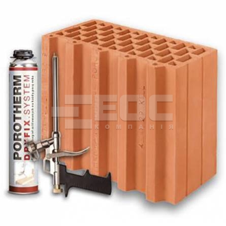 Керамічний блок Porotherm 30 1/2 Dryfix