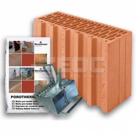 Керамический блок Porotherm 38 1/2 Profi