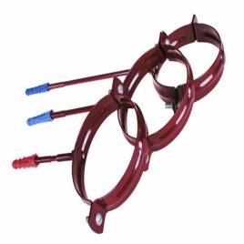 Держатель трубы пластиковый L-160 мм. PROFIL 100 RAL 3005