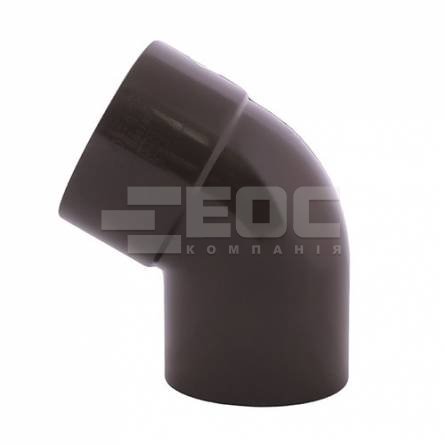 Коліно PROFIL діаметр 100/60° RAL 8017