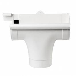 Ливнеприёмник правый PROFIL 130 RAL 9016
