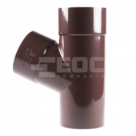 Трійник 60° PROFIL 100 RAL 8017