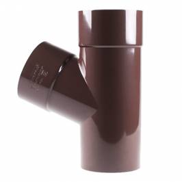 Тройник 60° PROFIL 75 RAL 8017