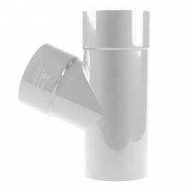 Тройник редукционный 60° PROFIL75 RAL 9016